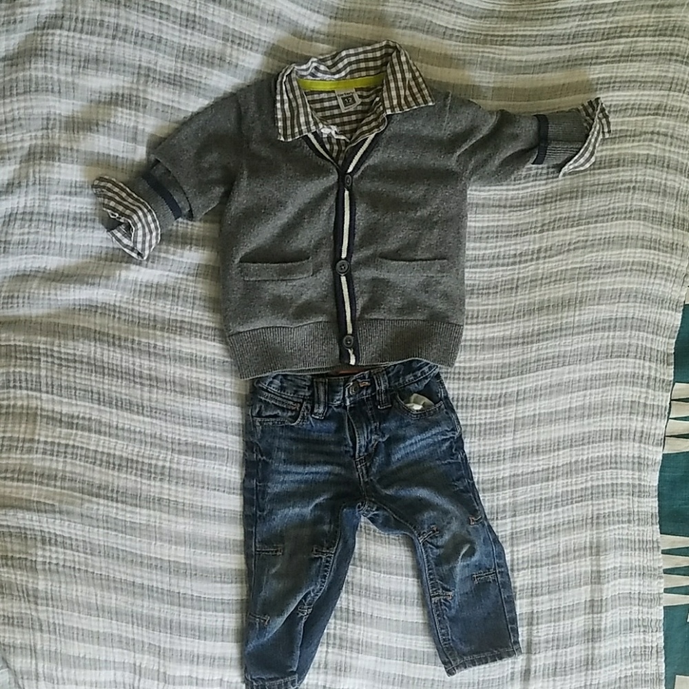 Trendy baby boy outfit